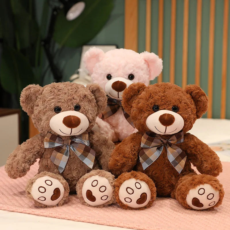 Orso Peluche Con Papillon Kawaii 35 50 60 Cm Cuscino Morbido Per Bambini Ragazze Regalo Perfetto Per Bimbi E Ragazze