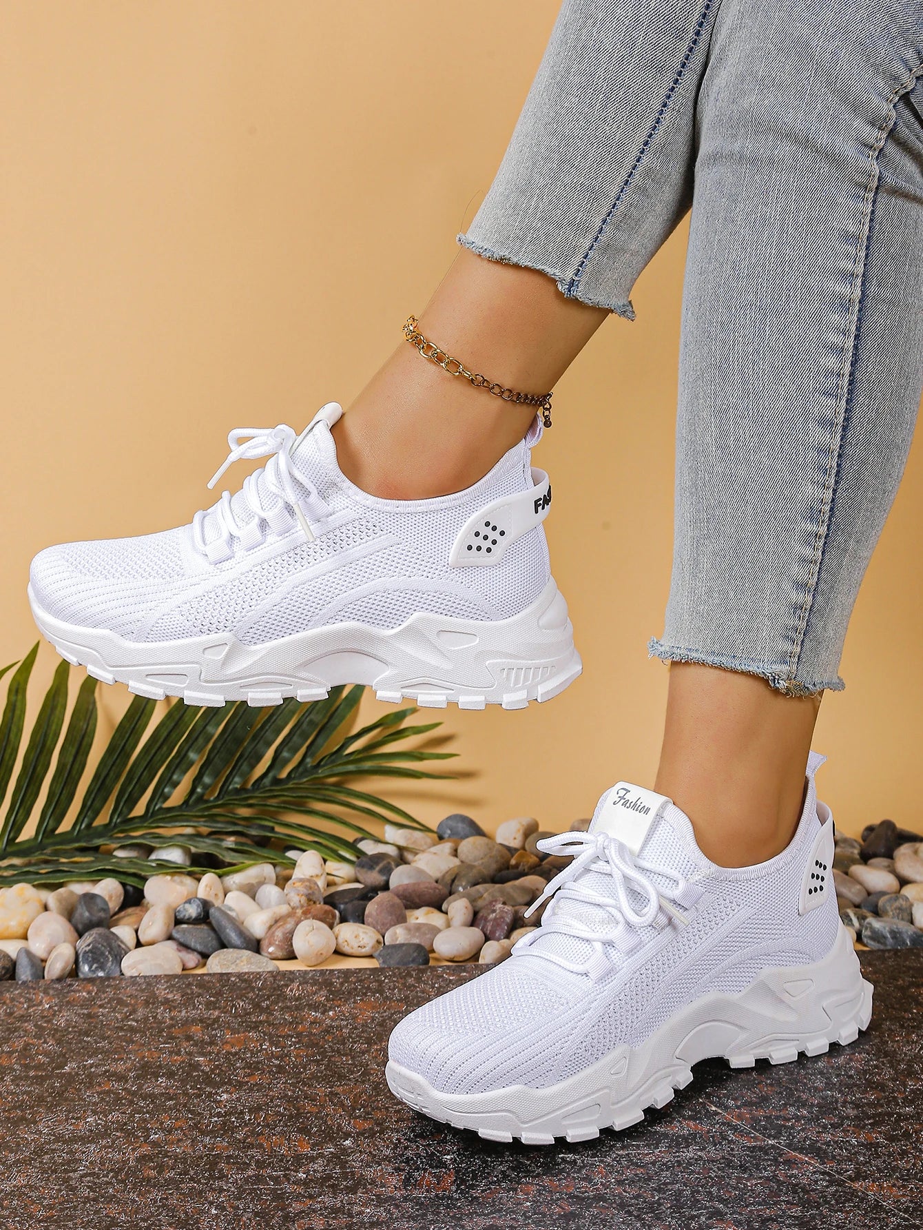 Scarpe Sportive Da Donna Traspiranti A Rete Singola Scarpa Casual Versatili Per Allenamento E Uso Quotidiano 2025