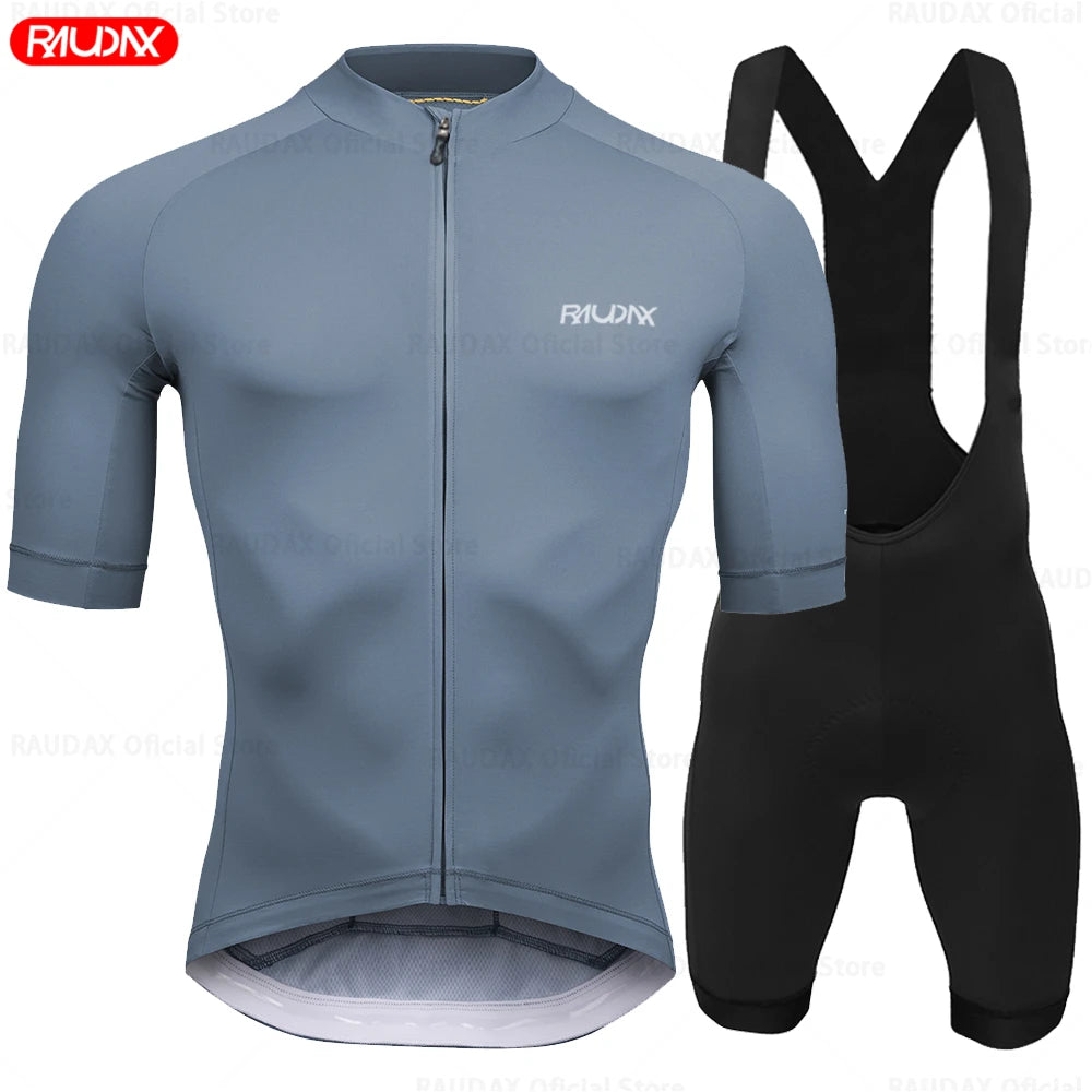 Set Maglie Da Ciclismo Uomo Estate Manica Corta Traspirante MTB Maillot Abbigliamento