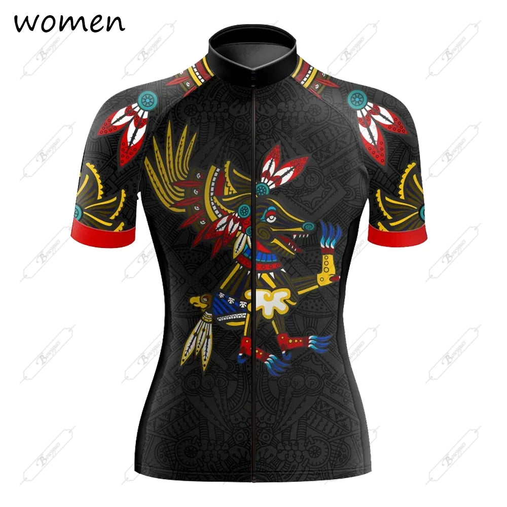 Maglia Da Ciclismo Donna Estate Premium Traspirante Team Racing Abbigliamento Da Ciclismo Maglia Da Bici Corta