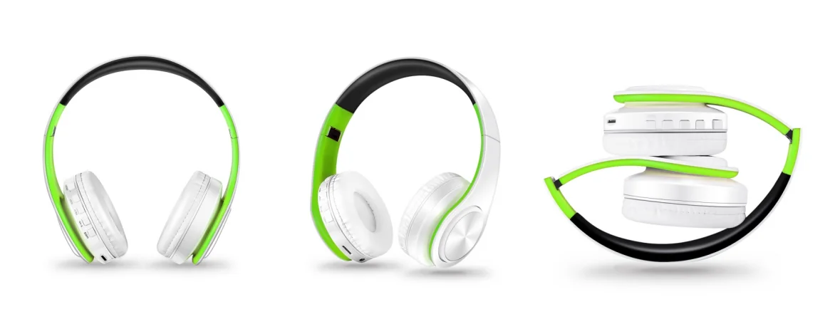Cuffie Wireless Dorate Bluetooth con Microfono Incorporato Auricolare Stereo Universale per Android e iOS Regalo da Uomo