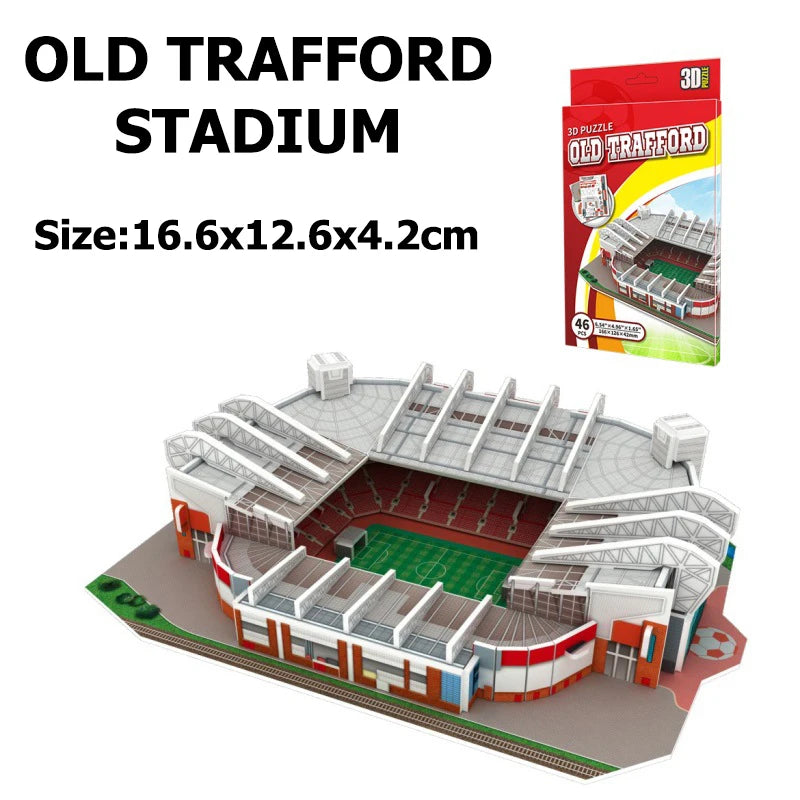 Campo Da Calcio In Miniatura 3D Puzzle Fai Da Te Dei Stadi Famosi Per Fan E Regalo Di Compleanno
