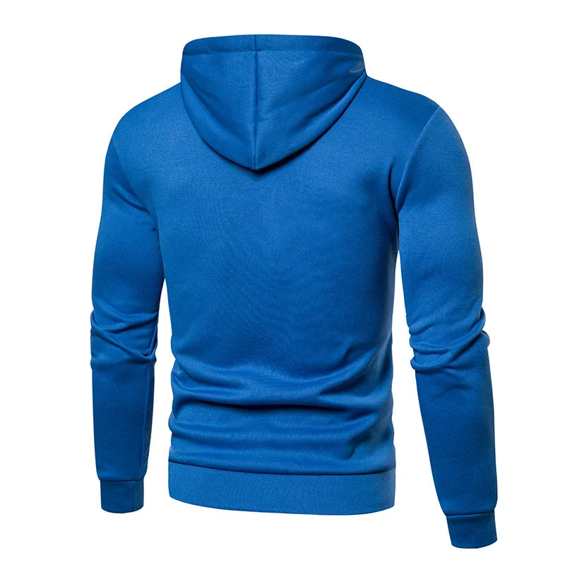 Tuta Da Uomo Set Abbigliamento Sportivo Con Cappuccio Cerniera Felpa Pantaloni Da Corsa Per Allenamento
