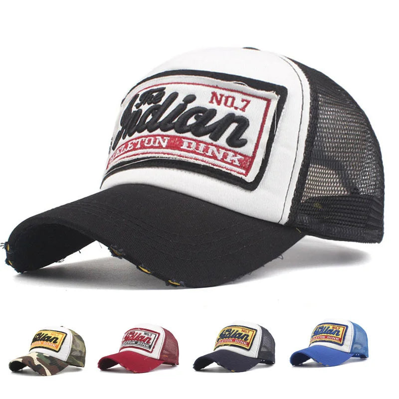 Berretto Da Baseball Streetwear Lettera Ricamo Papà Cappello Snapback Hip Hop Y2K Cappelli Da Camionista Uomo Donna