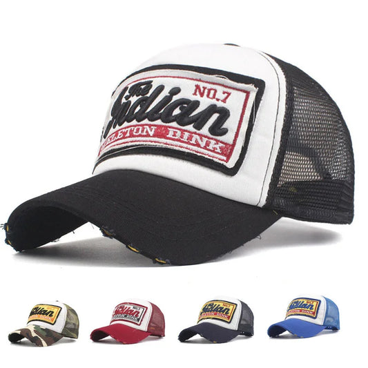 Berretto Da Baseball Streetwear Lettera Ricamo Papà Cappello Snapback Hip Hop Y2K Cappelli Da Camionista Uomo Donna
