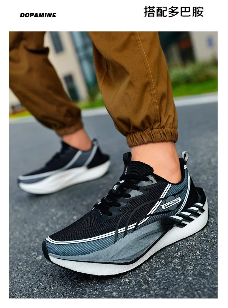 Scarpe Da Corsa Carbon Board Marathon Uomo Donna Traspiranti Leggere Antiscivolo Scarpe Da Ginnastica Atletiche