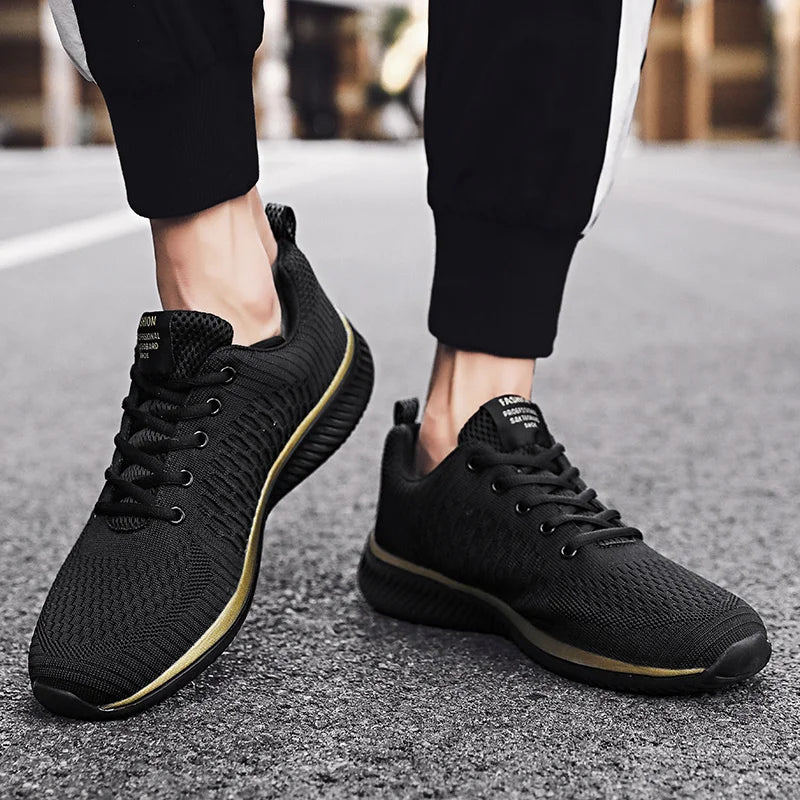 Scarpe Da Corsa Da Uomo Leggere Traspiranti Sneakers Sportive Per Jogging E Passeggio In Mesh Con Lacci Comode