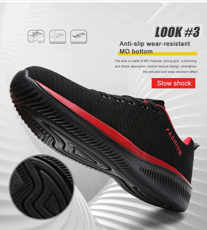 Scarpe Da Ginnastica Unisex In Maglia Traspiranti Atletiche Per Corsa E Passeggio Sneakers