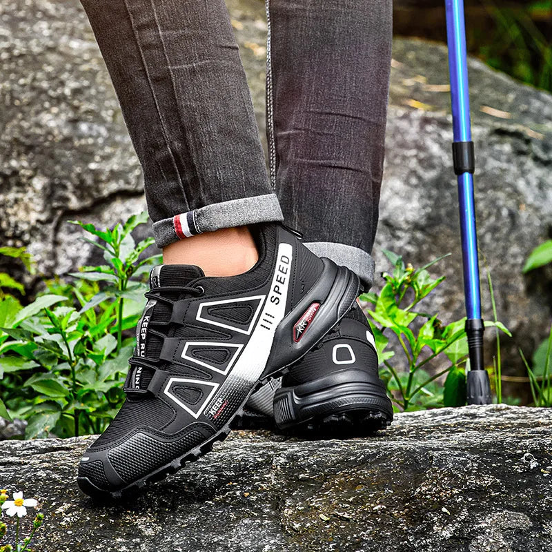 Scarpe Da Uomo Da Ciclismo Fuoristrada Antiscivolo Traspiranti Per Escursionismo Esterno