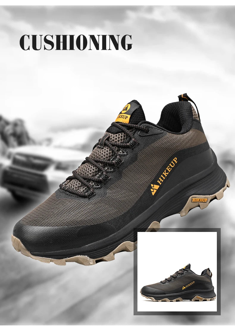 HikeUp Scarpe Da Corsa All'aperto Antiscivolo Uomo Donna Per Trekking Escursionismo Campeggio Comfort Sneakers