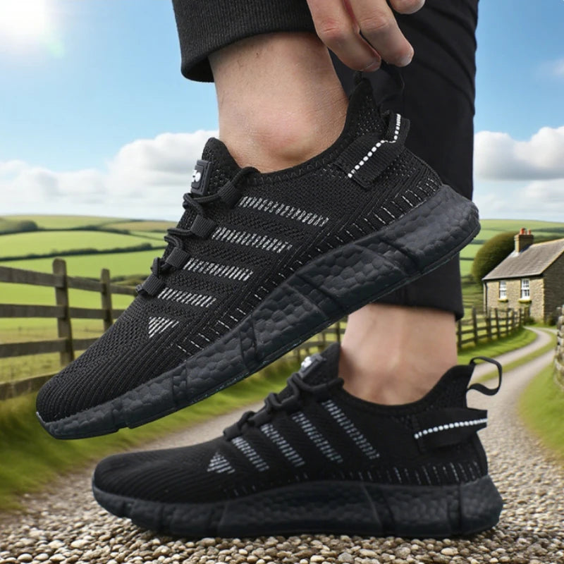 Scarpe Da Uomo In Rete Design Unico E Innovativo Sneakers Leggere Comode Per Esterni Jogging Da Tennis