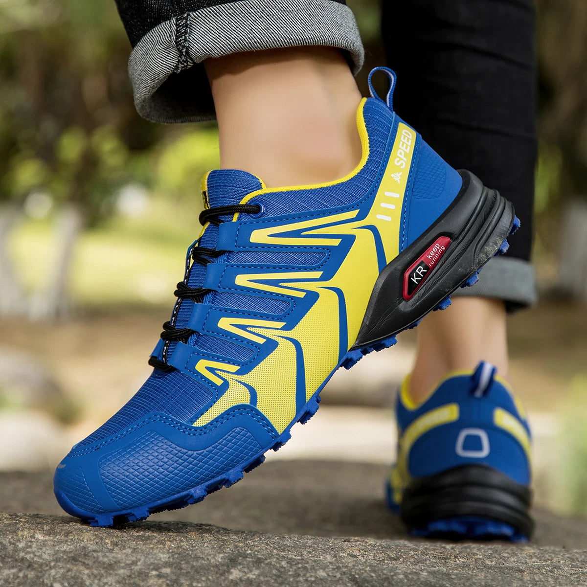 Scarpe Sportive Da Ciclismo All'aperto Da Uomo Impermeabili Antiscivolo Per Escursioni E Campeggio