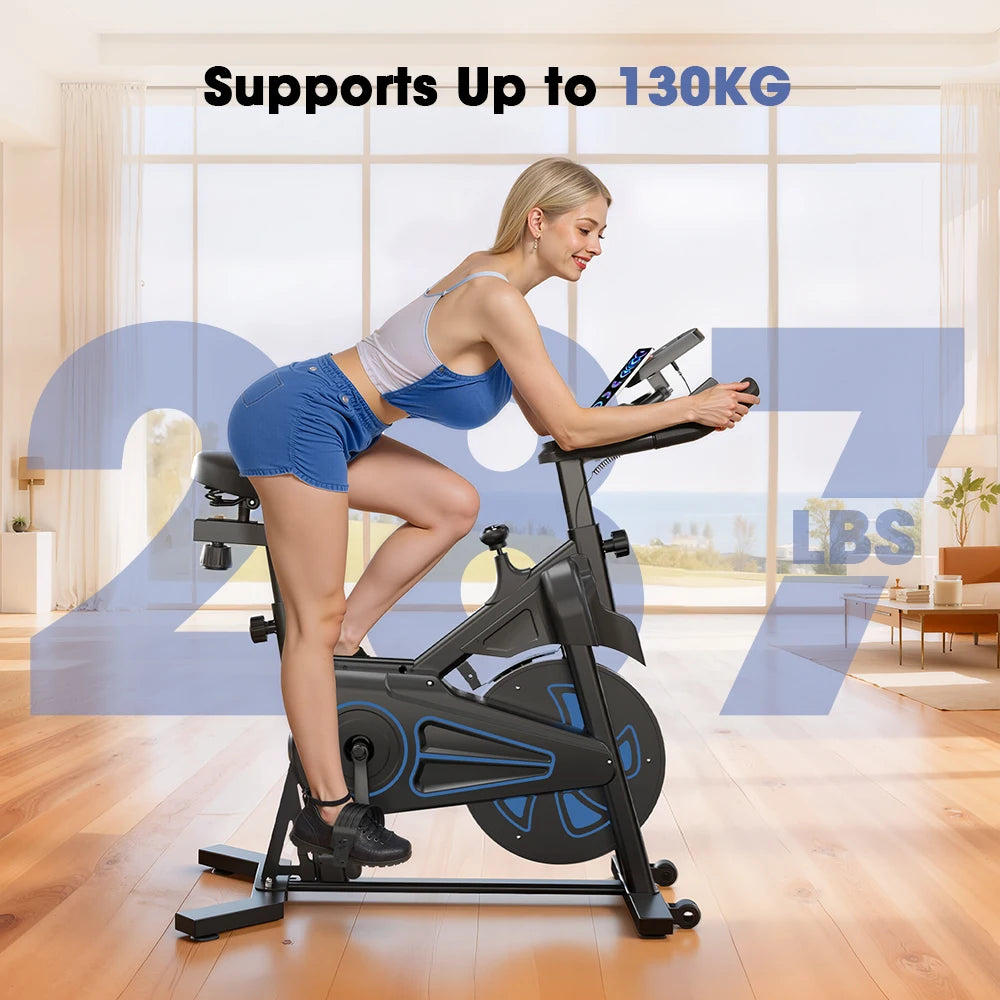 Cyclette Formill QK101 10 Kg Frizione QK116C 12 Kg Magnetico Trasmissione a Cinghia Display Cardio Domestico