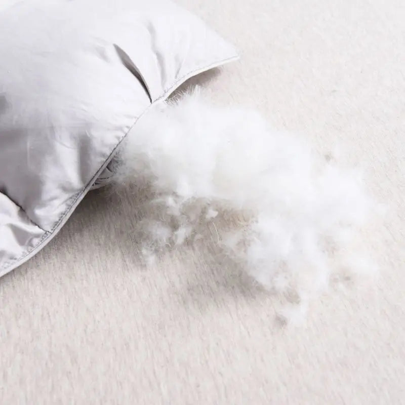 Piumino In Piuma Oca Bianca Caldo Inverno Spesso 3D Imbottitura Coperta Trapunta Letto Singolo Doppia