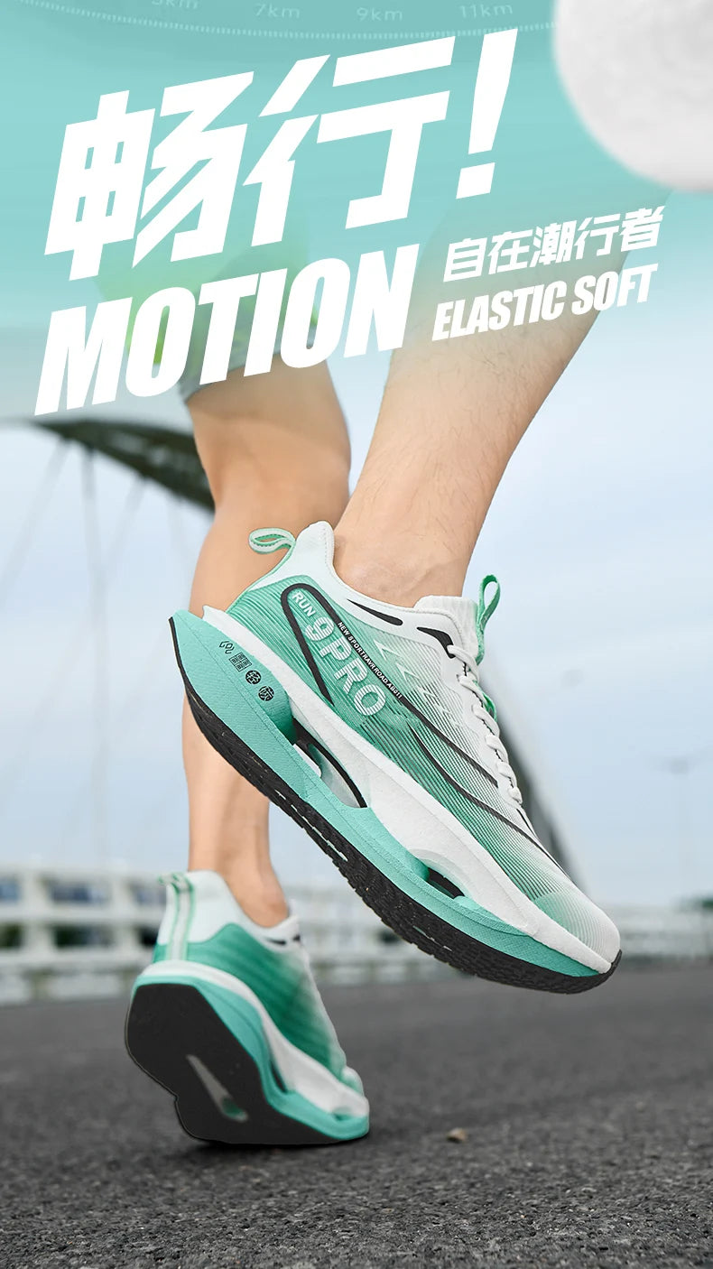 Scarpe Da Corsa Sportive Con Piastra In Carbonio Traspiranti Leggere Comfort Per Jogging Uomo Donna