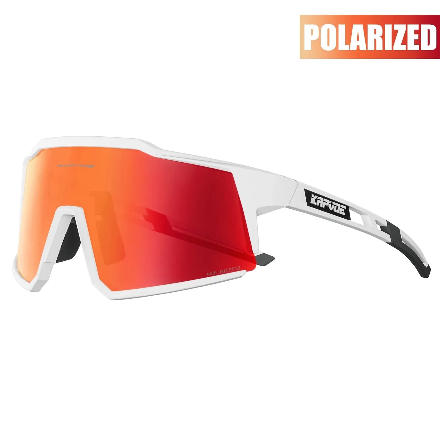 Kapvoe Occhiali Da Ciclismo Polarizzati UV400 Leggeri Per Bici Strada MTB Attrezzatura Sportiva
