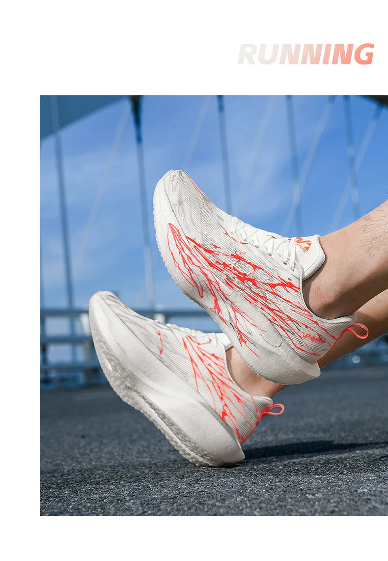 Scarpe Da Corsa Unisex AirCushion Traspiranti Leggere Confortevoli Per Marathon Allenamento Palestra Scarpe Ginnastica