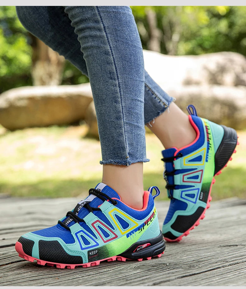 Scarpe Da Trekking Impermeabili Da Donna Traspiranti Scarpe Sportive Da Esterno Per Viaggio Passeggiata Ciclismo Corsa