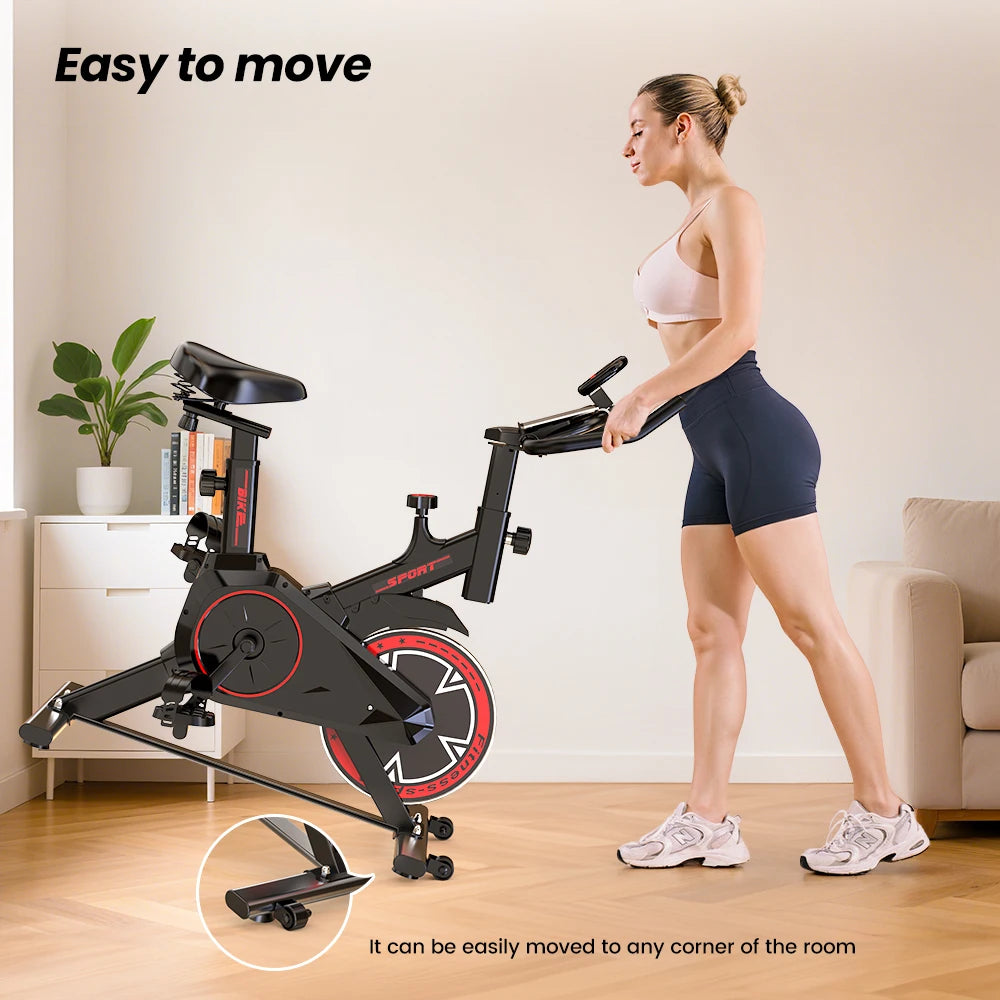Cyclette Formill QK101 10 Kg Frizione QK116C 12 Kg Magnetico Trasmissione a Cinghia Display Cardio Domestico