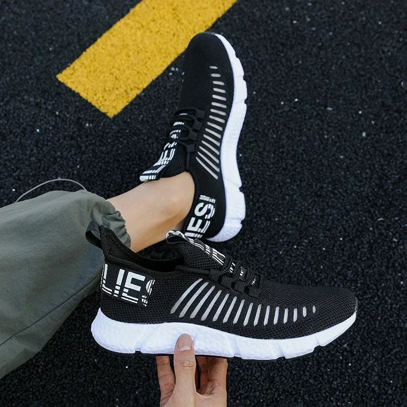 Scarpe Da Ginnastica Estive Da Uomo Traspiranti In Mesh Leggero Per Allenamento E Tennis Eleganti Spedizione Gratuita