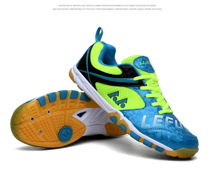 Scarpe Da Tennis Da Competizione Uomo Professionali Traspiranti Coppia Scarpe Da Ping Pong E Badminton