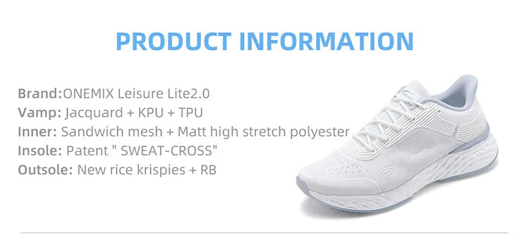 Onemix Moda 2025 Scarpe Da Corsa Uomo E Donna Cuscino Aria Scarpe Da Ginnastica Per Attività All Aperto Sportive