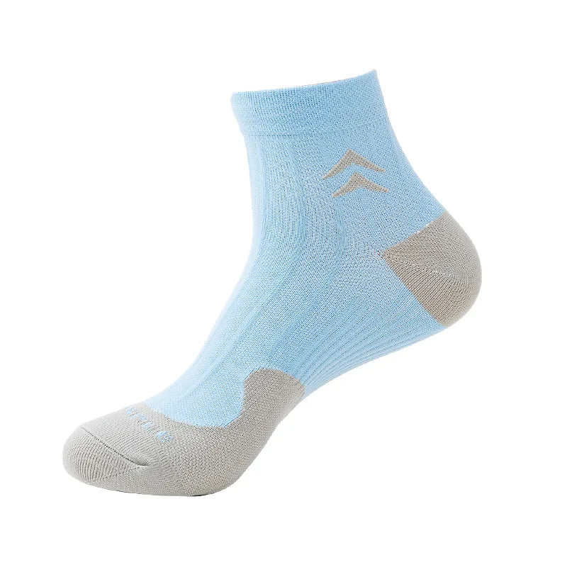 Calzini Sportivi Uomo Caviglia Alta Compressione Con Protezione Per Corsa Cotone Nylon Stile 41