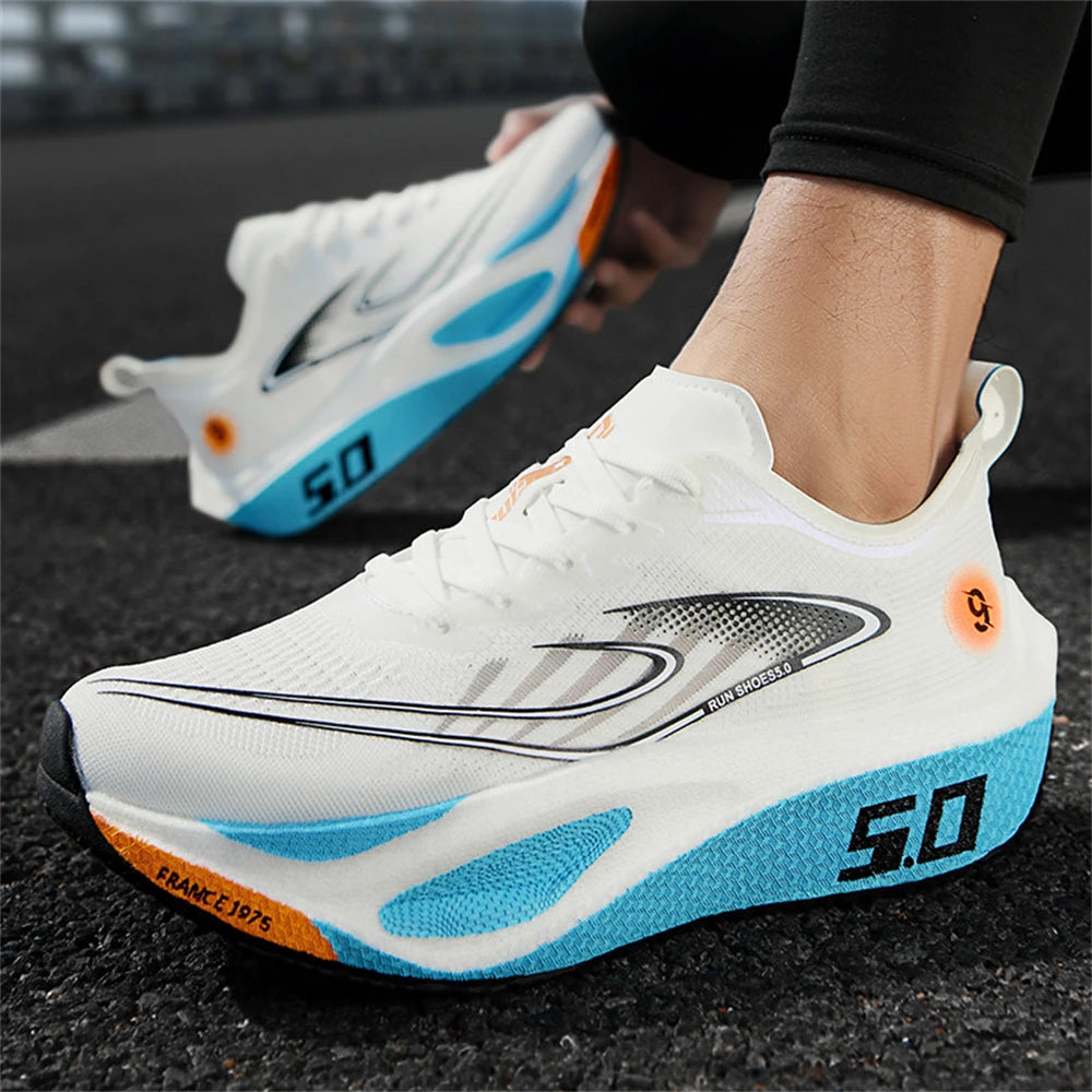 Scarpe Da Corsa Leggere Traspiranti In Mesh Da Uomo Scarpe Da Ginnastica Atletiche Antiscivolo Per Sport All'Aperto E Jogging