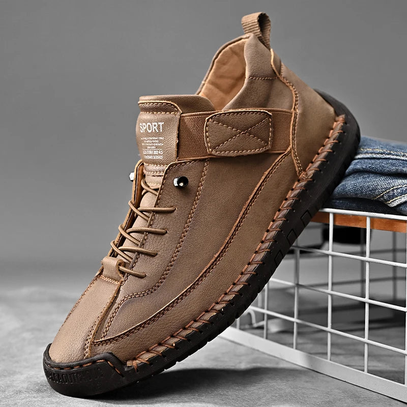 Scarpe Casual Da Uomo Fatte A Mano Basse Alla Moda Comode Per Tutte Le Stagioni Taglie Grandi Calzature Maschili