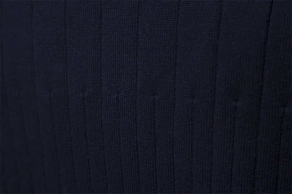 Maglione Uomo Cotone Con Cerniera Autunno Inverno Colletto Coreano Alta Qualità Caldo