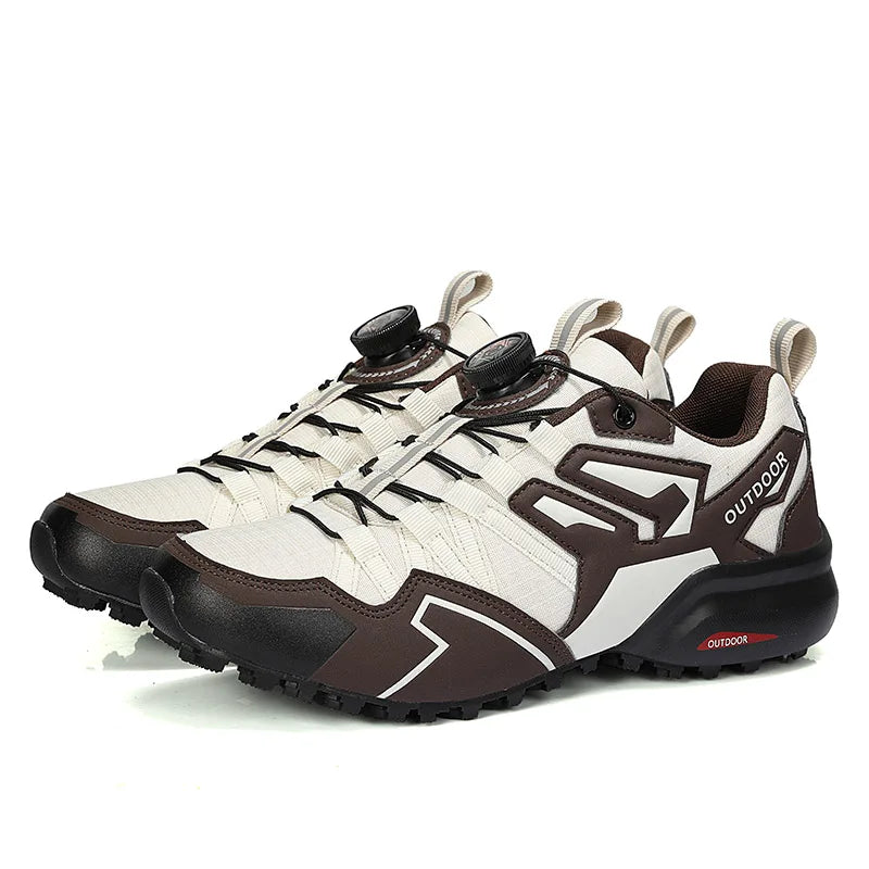 Scarpe Da Ciclismo Traspiranti Per MTB Uomo Modello X111 Con Sistema SPD Suola In Gomma E Rivestimento In Pelle