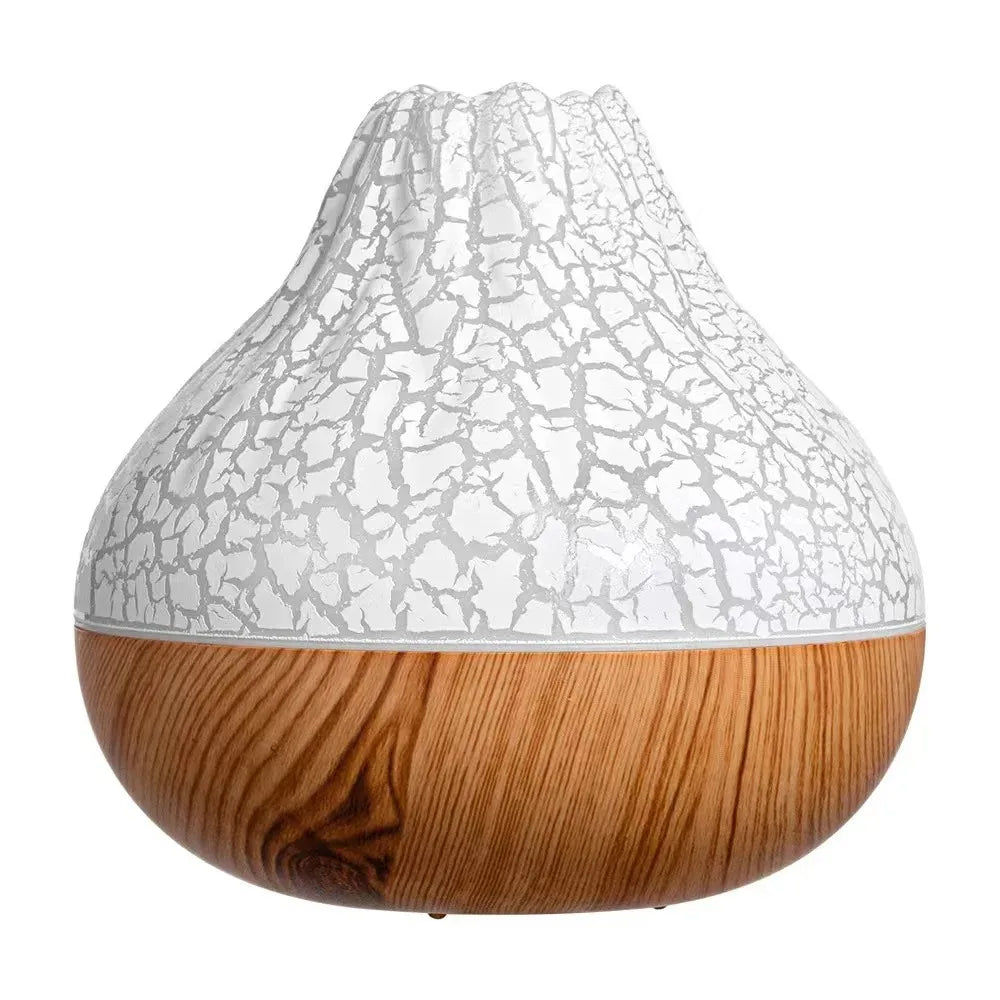 Umidificatore Aria 300ml Diffusore Per Aromaterapia Nebbia Da Tavolo USB Con 7 Luci Notturne Colorate