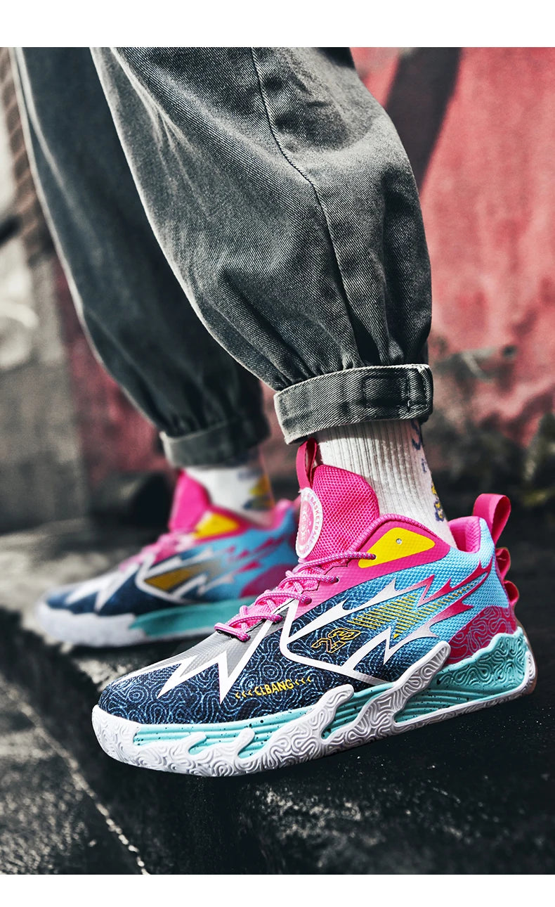 Scarpe Da Basket Professionali Da Uomo Per Allenamento Di Alta Qualità Imbottite E Impermeabili Da Campo Unisex