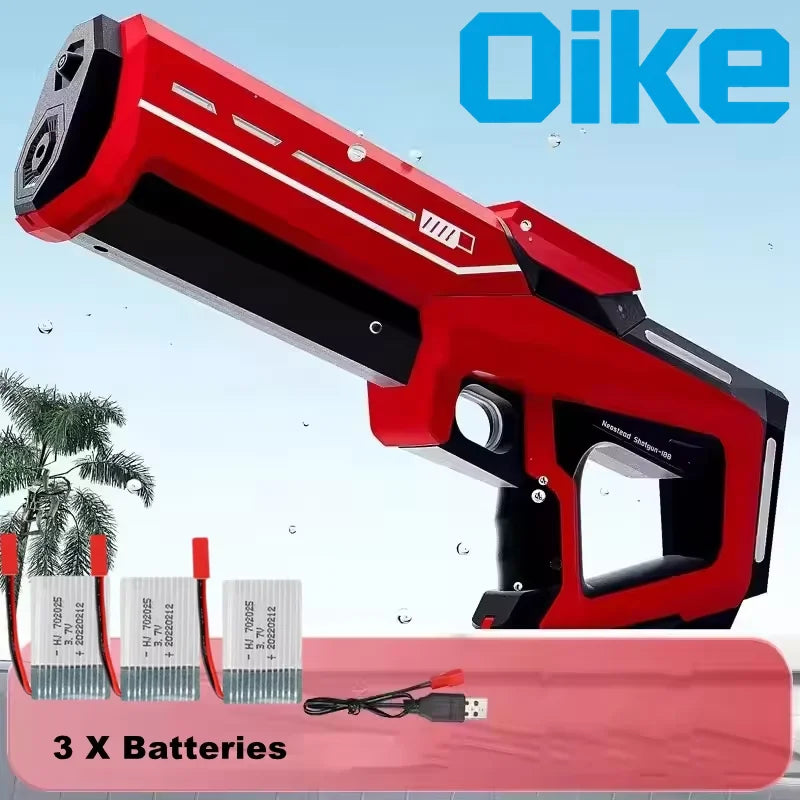 Pistola Ad Acqua Elettrica Per Bambini E Adulti Blaster Con Aspirazione Automatica Per Gioco Estivo All Aperto