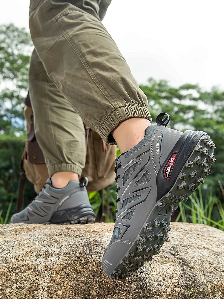 Scarpe Da Trekking Da Uomo Impermeabili Antiscivolo Per Tutti I Terreni Campeggio Allenamento Ciclismo