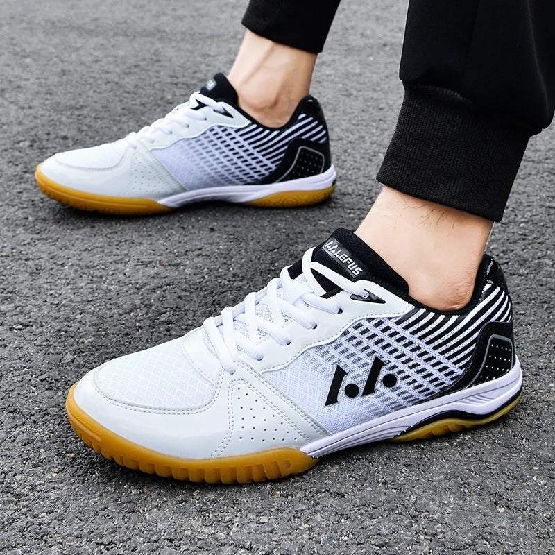 Scarpe Da Allenamento Ping Pong Tennis Traspiranti Antiscivolo All'aperto Uomo Donna in Maglia