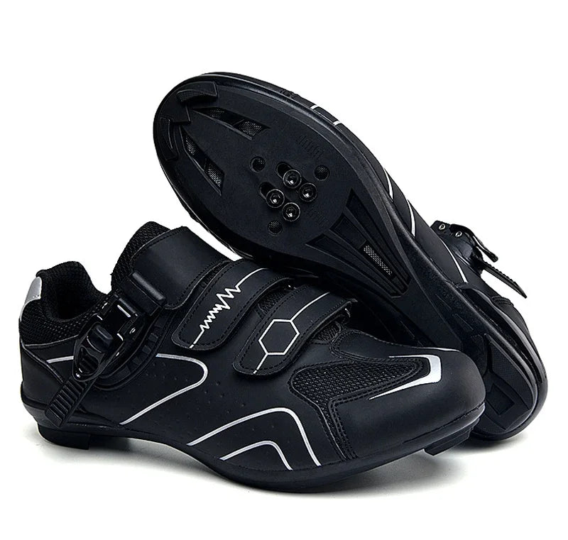 Scarpe Da Ciclismo MTB Da Uomo Traspiranti Antiscivolo Con Tacchetti Sportivi Professionali