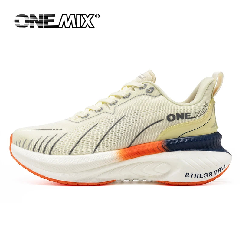 Onemix Nuove Scarpe Da Corsa Ammortizzanti Uomo Runner Antiscivolo Per Esterno Scarpe Da Ginnastica Sportive