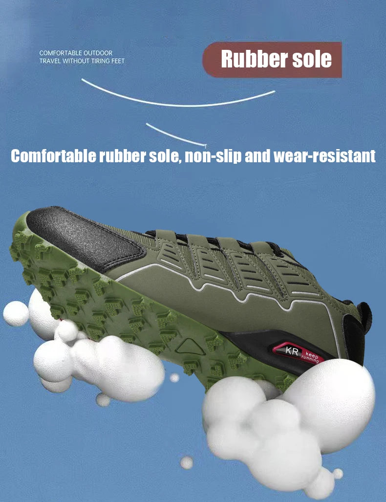 Scarpe Da Trekking Impermeabili Per Uomo Antiscivolo Da Caccia E Allenamento All Aperto Scarpe Da Passeggio Tattiche