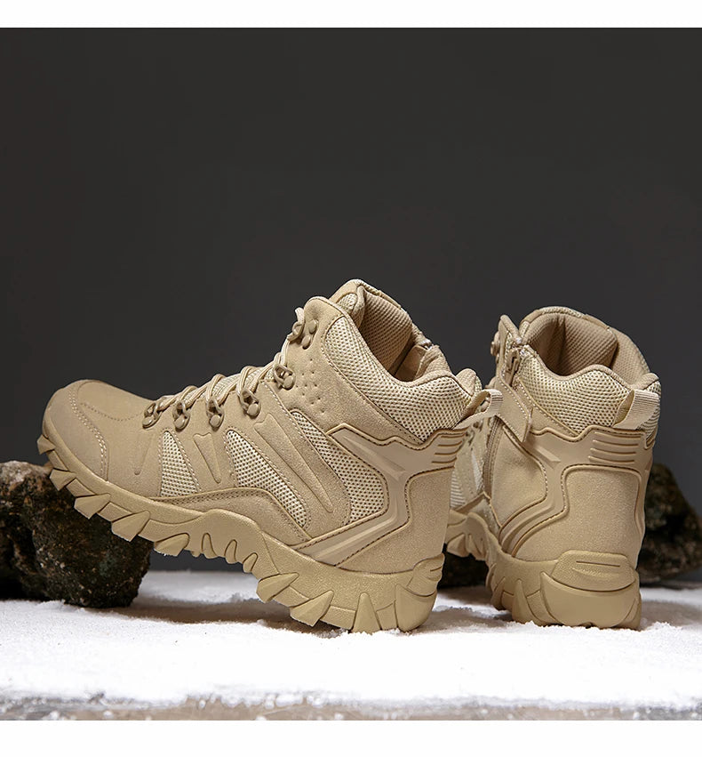 Stivali Da Allenamento Da Combattimento Uomo Scarpe Da Trekking Per Pesca E Caccia Sneakers Da Uomo