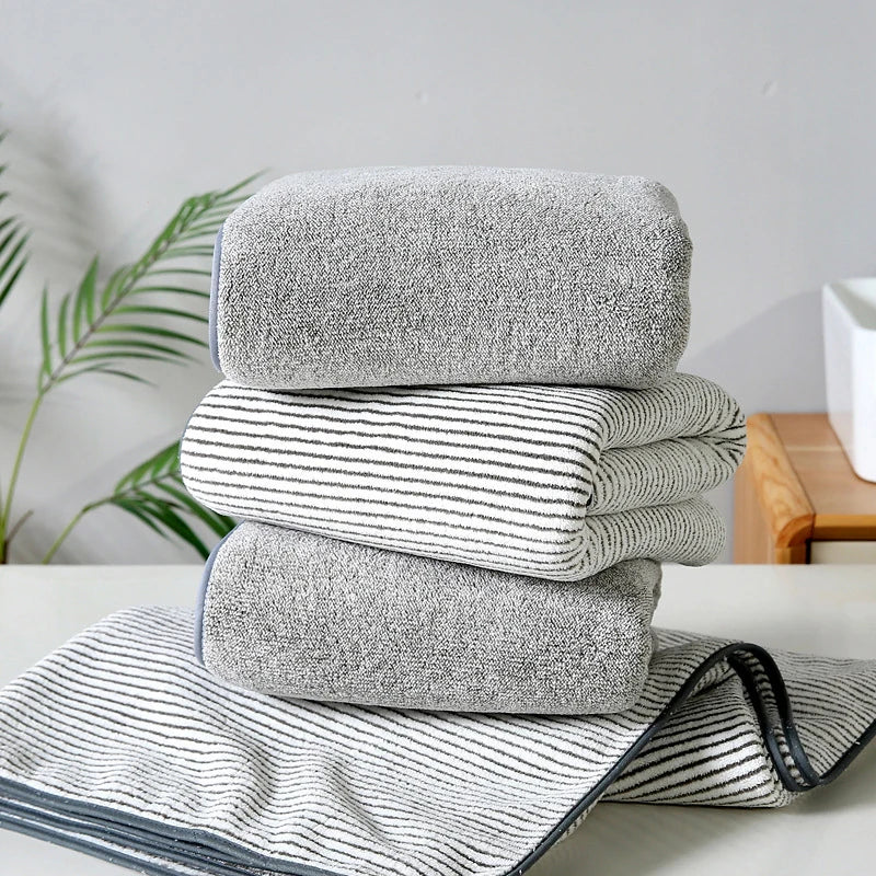 Asciugamano Da Bagno Spesso In Fibra Di Velluto Al Carbonio Di Bambù Super Assorbente E Asciugatura Rapida Lavabile