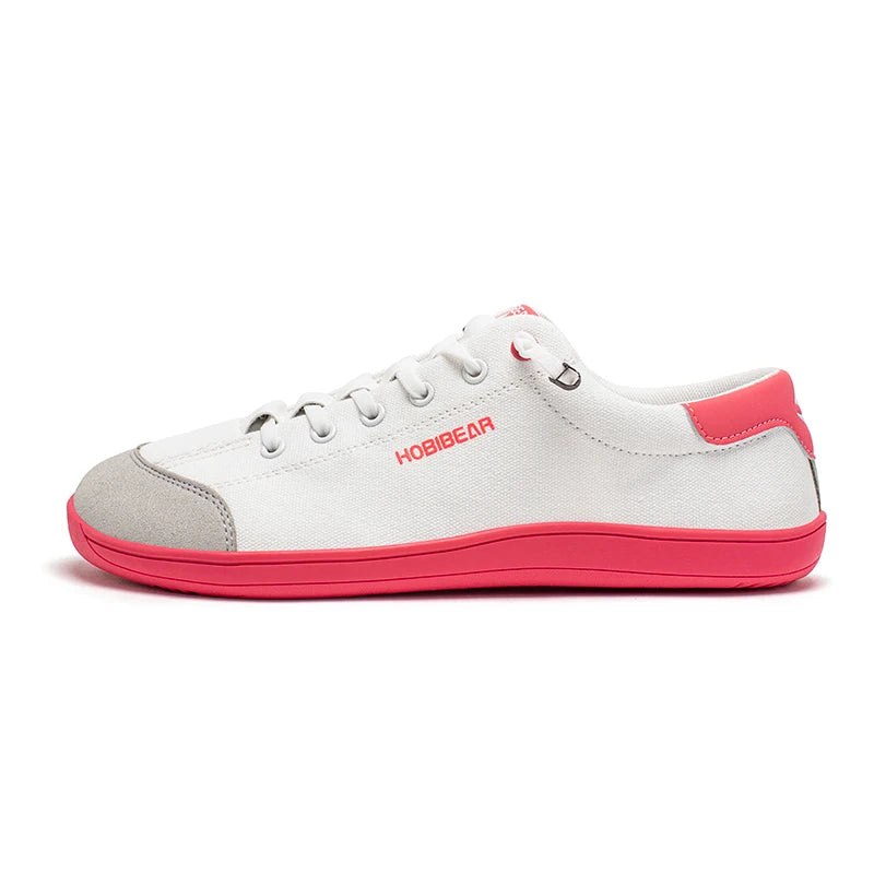 HOBIBEAR Scarpe A Punta Larga Per Piedi Nudi In Tela Minimaliste Slip On Leggere Regolabili Passeggio Sneakers