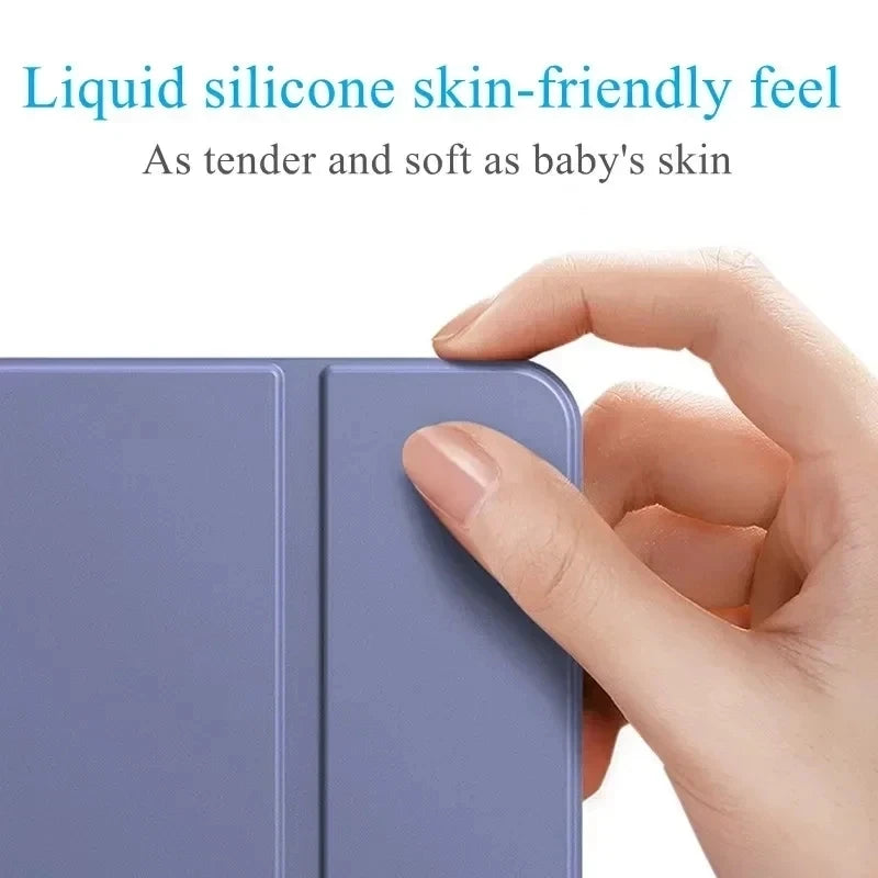 Custodia per Redmi Pad 2 11 Pollici Auto Sveglia Sonno in Silicone con Supporto Ricarica Coque Xiaomi Redmi Pad 2 2025