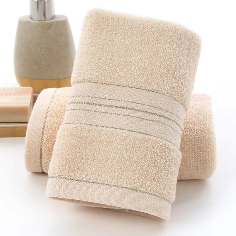 Set da 1 2 4 Pezzi Asciugamani Viso in Cotone Classe A Spessi e Assorbenti Jacquard Cotone Delicati Sulla Pelle Adulti