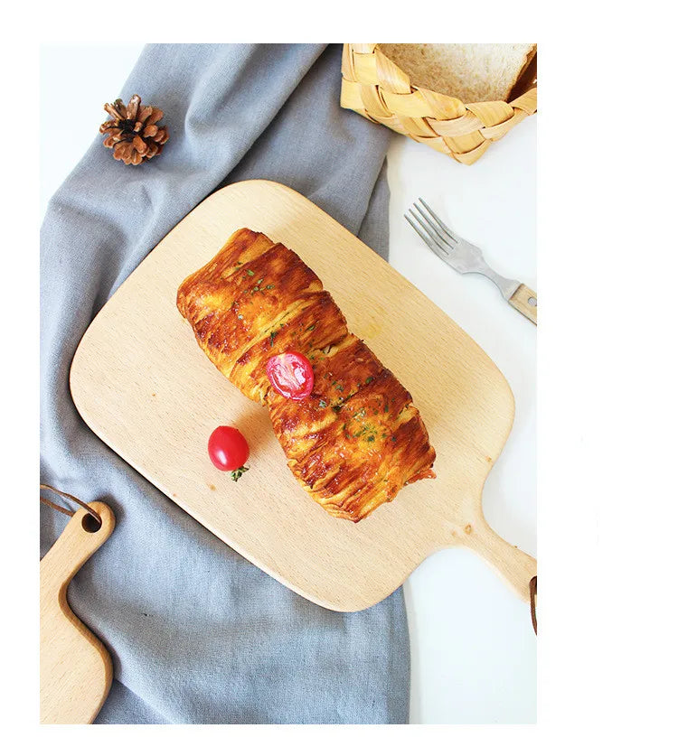 Tagliere In Legno Di Faggio Di Alta Qualità Per Cucina Tagliere Multiuso Per Pizza Pane Frutta Sushi Vassoio Sospeso