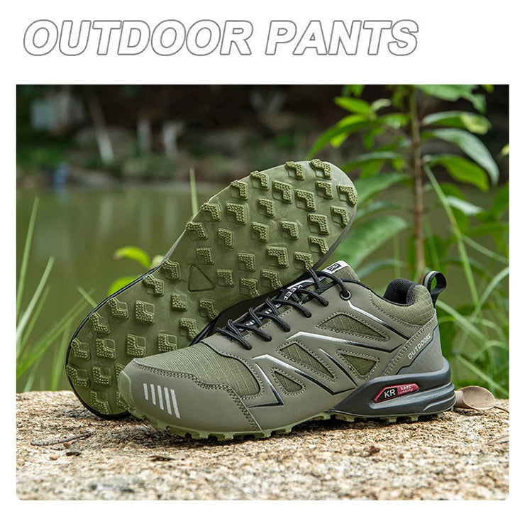 Scarpe Da Trekking Da Uomo Impermeabili Antiscivolo Per Tutti I Terreni Campeggio Allenamento Ciclismo