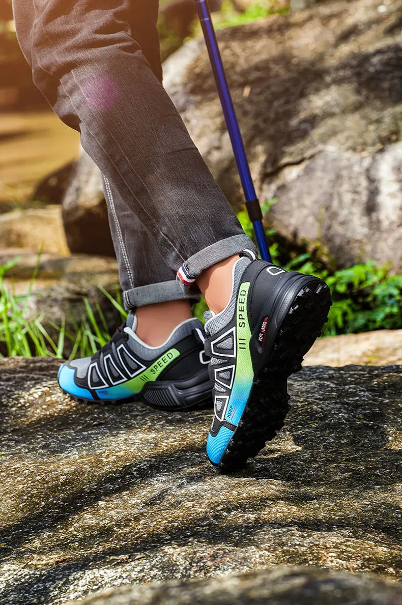 Scarpe Da Trekking Antiscivolo Con Suola In Gomma Da Esterno Per Uomo Scarpe Sportive Da Viaggio Comode Leggere