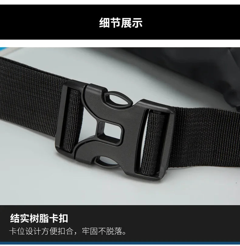 Impermeabile Borsa da Cintura Uomo Marsupio Esterno Tracolla Sportiva Per Viaggio e Attività all Aperto