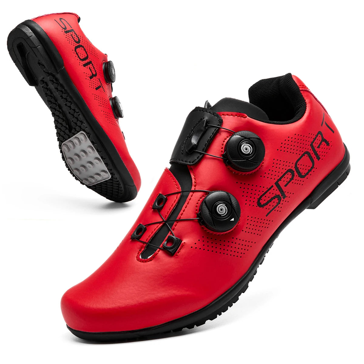 Scarpe Da Ciclismo Uomo Impermeabili Per Pedali Piatti Traspiranti MTB Sneaker Da Bici