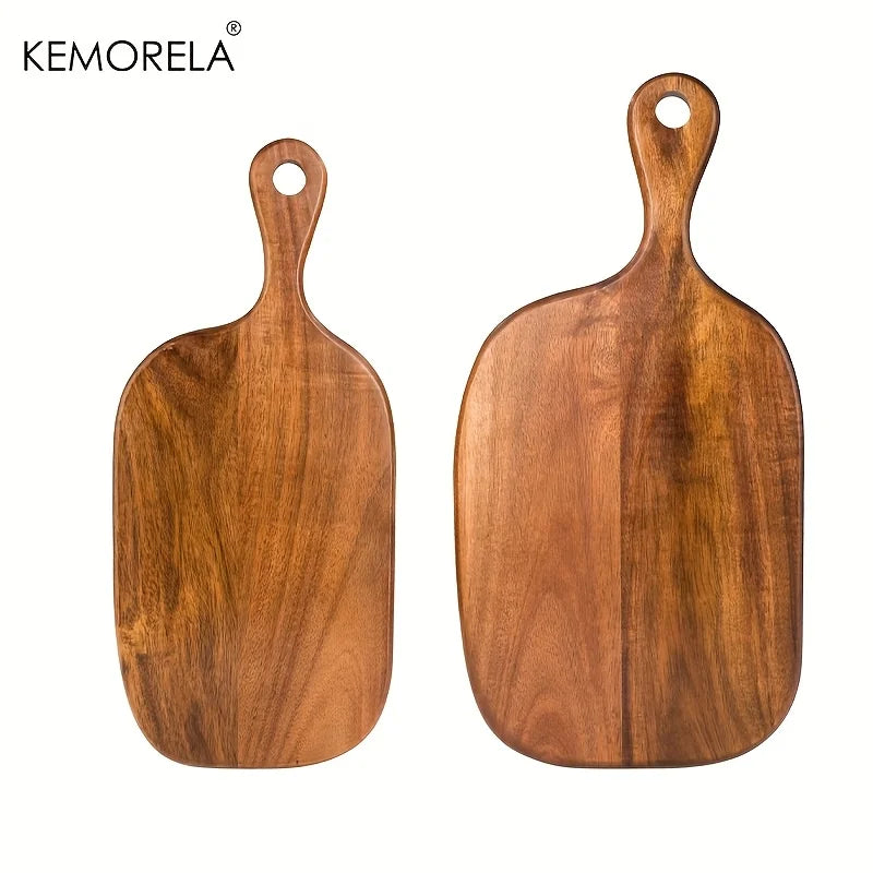Tagliere In Legno Con Manico Sicuro Per Alimenti Per Carne Pesce Formaggio Frutta Pizza Utensili Da Cucina Eleganti